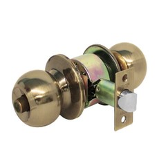 CERRADURA PERILLA BARZA CILINDRICA S/LLAVE LA (12) 6604