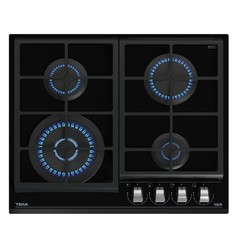 PARRILLA CRISTAL GAS CON FUNCIÓN EXACTFLAME EN 60 CM