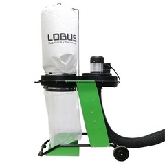 COLECTOR DE POLVO CON ADITAMENTO PARA ASPIRAR 1HP 120V LOBUS