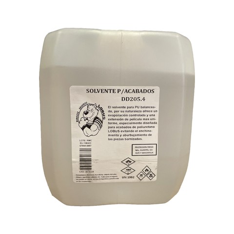 SOLVENTE PARA POLIURETANOS BALANCEADO 4 LT DD205.4